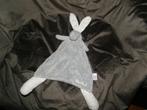 grijs bambino knuffeldoekje konijn of haas, Ophalen of Verzenden, Gebruikt, Konijn