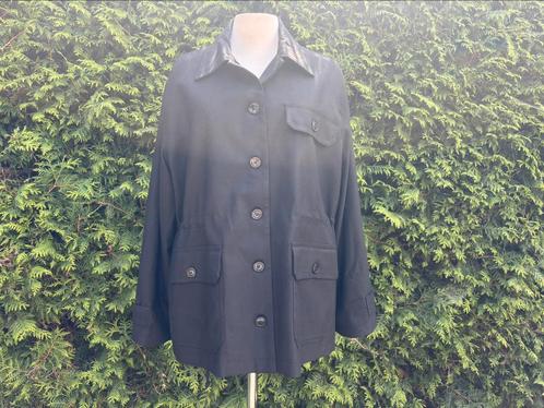 Zwarte Samsoe Samsoe jas maat M, Kleding | Dames, Jassen | Zomer, Nieuw, Maat 38/40 (M), Zwart, Verzenden