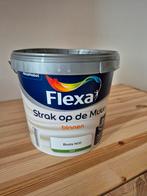 Donkergroene muurverf flexa, Doe-het-zelf en Verbouw, Ophalen, Zo goed als nieuw
