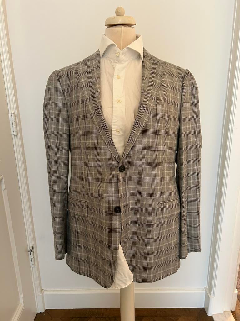 Armani M line heren kostuum pak suit - maat 50, Ophalen of Verzenden, Zo goed als nieuw, Maat 48/50 (M), Zwart