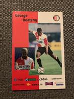 George Boateng Feyenoord, Verzamelen, Sportartikelen en Voetbal, Ophalen of Verzenden, Zo goed als nieuw, Feyenoord, Spelerskaart