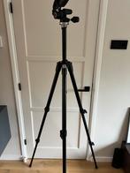 Manfrotto 055XDB Statief, Gebruikt, 150 tot 175 cm, Met balhoofd, Ophalen of Verzenden