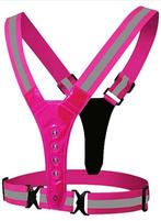 Hardloopvest met LED-verlichting – roze *op voorraad*, Ophalen of Verzenden, Verlicht, Nieuw