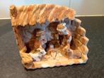 Nette Kerstkribbe in natuurlijke kleuren, Ophalen of Verzenden, Zo goed als nieuw