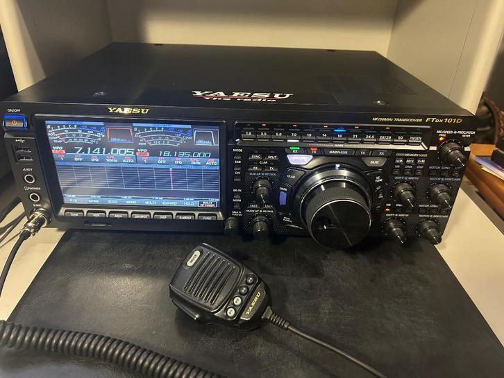 Yaesu ftdx101D 11/ 2024, Telecommunicatie, Zenders en Ontvangers, Zo goed als nieuw, Zender en Ontvanger, Ophalen