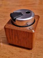 Vintage tafelaansteker, 6.5 X 6.5 X 7 cm, Ophalen of Verzenden, Zo goed als nieuw, Design, Design