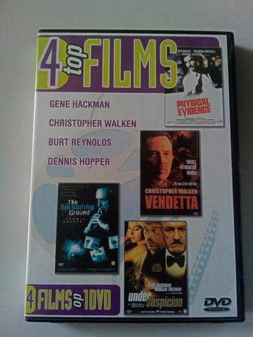 4 Top Films DVD - Actie & Thriller beschikbaar voor biedingen