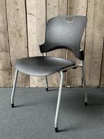 Herman Miller caper zwart aluminium, Vijf, Zes of meer stoelen, Kunststof, Gebruikt, Ophalen of Verzenden