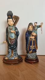 Cloisonne chinese figuren /poppen, Antiek en Kunst, Antiek | Emaille, Ophalen