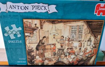 Anton Pieck Klaslokaal 1000 stukjes beschikbaar voor biedingen