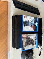 Sony PlayStation ps4, nwe schijf, 2 controller 2x en 2 games, Original, Met 2 controllers, Ophalen of Verzenden, 500 GB