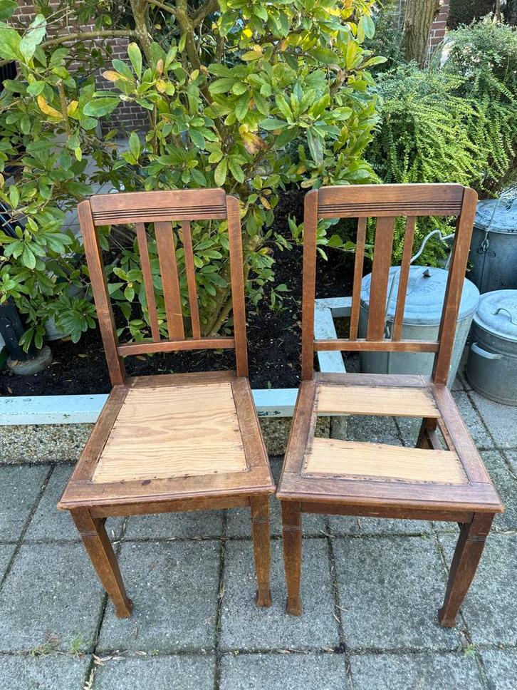 Antieke Stoelen - Restauratieproject, Antiek en Kunst, Antiek | Meubels | Stoelen en Banken, Ophalen