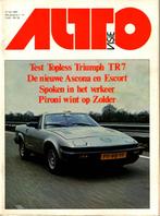 Autovisie test Triumph TR7 Cabriolet Mei 1980, Boeken, Auto's | Folders en Tijdschriften, Gelezen, Overige merken, Ophalen of Verzenden