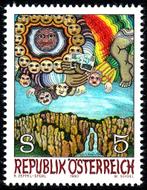 Michel  2001  moderne kunst, Postzegels en Munten, Postzegels | Europa | Oostenrijk, Ophalen of Verzenden, Postfris