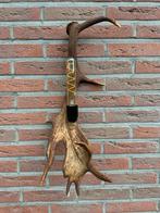 Geweien geweienlamp jacht Veluwe geweien edelhert wandlamp., Huis en Inrichting, Lampen | Wandlampen, Ophalen of Verzenden, Nieuw