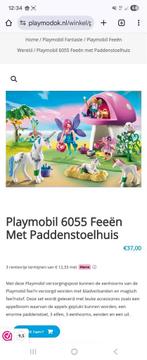 Playmobil fairys met paddenstoel, Ophalen