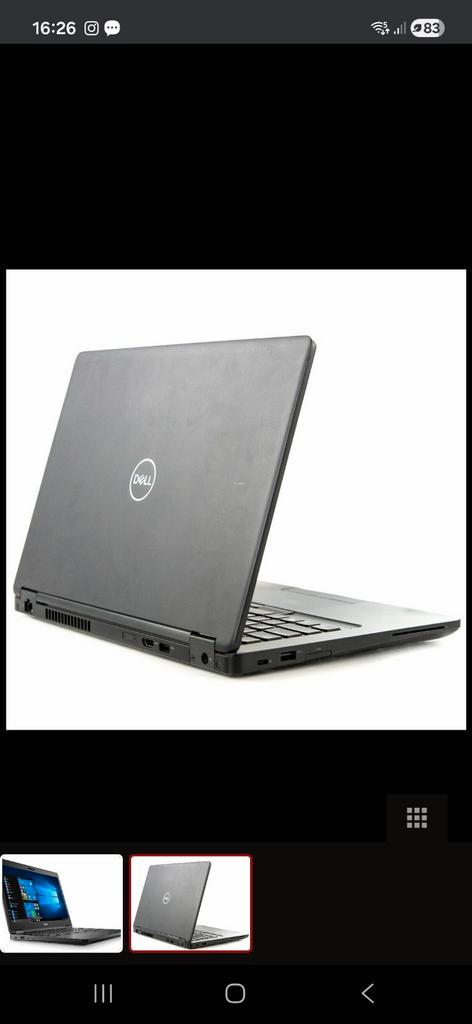 Dell Latitude 5490, Computers en Software, Windows Laptops, Gebruikt, 14 inch, HDD, SSD, 2 tot 3 Ghz, 8 GB, Qwerty, Met videokaart