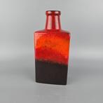 Vintage West-Duitse Fat Lava vaas. Scheurich 281-30 rood, Ophalen of Verzenden