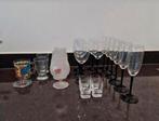Glazen wijnglazen champagneglazen ice tea borrelglaasjes, Huis en Inrichting, Keuken | Servies, Ophalen, Glas of Glazen, Overige stijlen