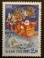 FINLAND - kerstmis 1991, Verzenden, Finland, Gestempeld