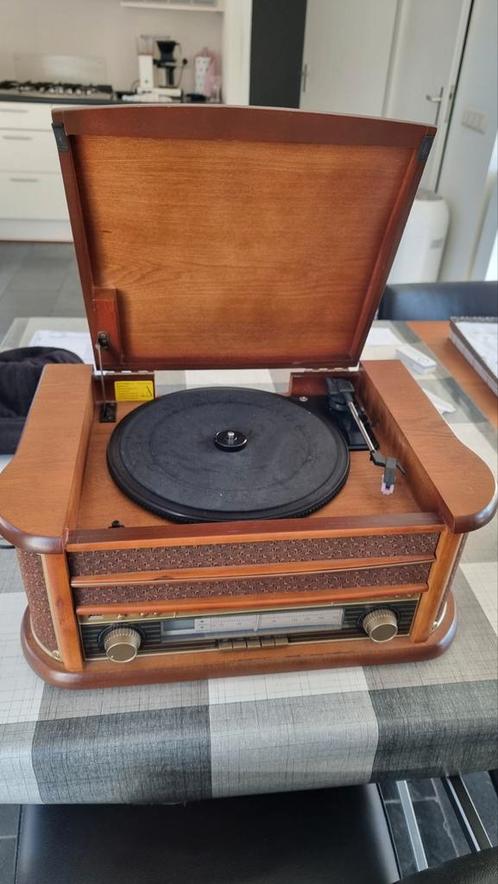 Lenco TCD 2571WD retro DAB+/FM- radio platenspeler, Verzamelen, Retro, Huis en Inrichting, Ophalen