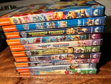 Grote partij paw patrol dvd’s beschikbaar voor biedingen