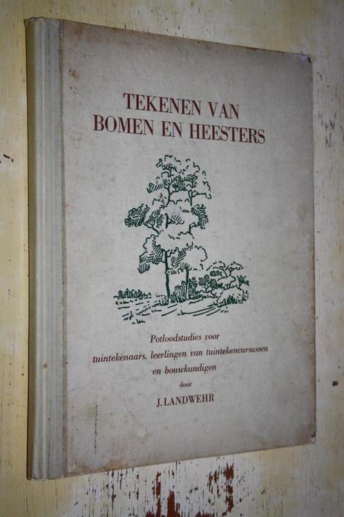 Tekenen van bomen en heesters Landwehr potloodstudies tuinen, Boeken, Kunst en Cultuur | Beeldend, Gelezen, Schilder- en Tekenkunst