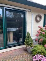 Pliseedeur voor schuifpui, Kunststof, Gebruikt, Hordeur, Schuifdeur