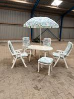 Tuinset Hartman incl parasol, Tuin en Terras, Ophalen, Zo goed als nieuw