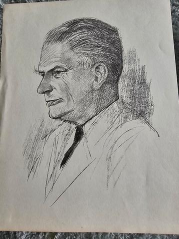 Portret Prof. Dr. Willem Gerrit Sillevis Smitt beschikbaar voor biedingen