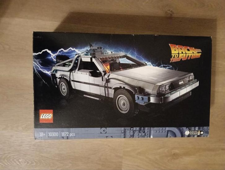 LEGO 10300 Back to the Future DeLorean, Kinderen en Baby's, Speelgoed | Duplo en Lego, Zo goed als nieuw, Lego, Complete set, Ophalen of Verzenden