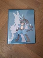 Lucario pokemonboek in topstaat, Ophalen of Verzenden, Zo goed als nieuw, Losse kaart
