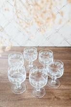 Vintage luminarc wijnglazen - groot, Antiek en Kunst, Ophalen of Verzenden