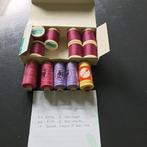 DMC, Filin en Spade naai garen. 12 nieuwe klossen., Ophalen of Verzenden, Nieuw, Garen of Naald(en)