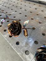Handgemaakt metalen roos, Huis en Inrichting, Woonaccessoires | Kunstplanten en Kunstbloemen, Nieuw, Ophalen of Verzenden