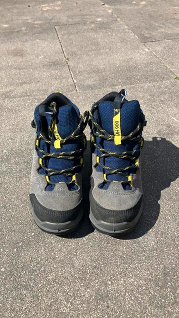 Wandelschoenen maat 32, quechua, nieuw, blauw/grijs/geel beschikbaar voor biedingen