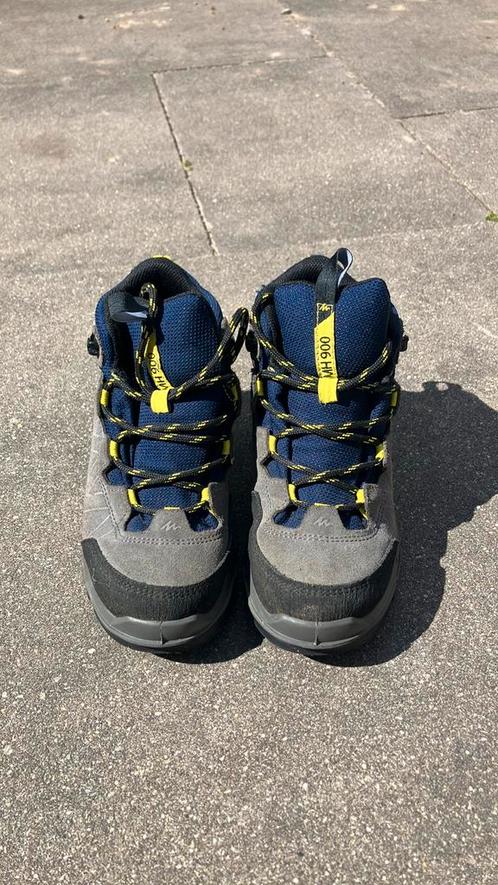Wandelschoenen maat 32, quechua, nieuw, blauw/grijs/geel, Sport en Fitness, Bergsport en Wandelen, Zo goed als nieuw, Schoenen
