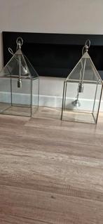 Plafond lampen tijdloos, Ophalen, Zo goed als nieuw, Glas, Minder dan 50 cm