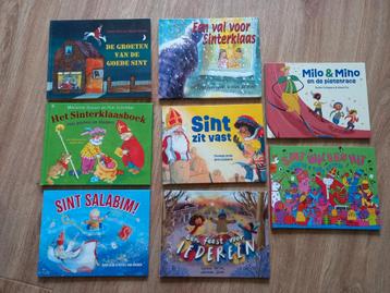 8 Sinterklaasboekjes / voorleesboekjes / meeleesboekjes  beschikbaar voor biedingen