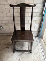 Antieke Chinese Rozenhouten Stoel, Ophalen