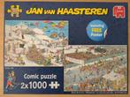 JvH puzzel Elfstedentocht EN Break a leg 2x1000 stukjes, Ophalen, Zo goed als nieuw