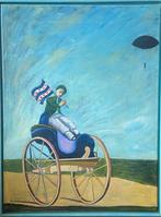 schilderij Henk Krist, Antiek en Kunst, Ophalen of Verzenden