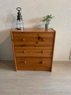 Grenen ladekastje, Huis en Inrichting, Kasten | Ladekasten, Ophalen, Gebruikt, 50 tot 100 cm, 3 of 4 laden