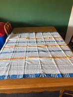 Vintage Tafelkleed met Strepen, Ophalen of Verzenden, Gebruikt, Rechthoek, Binnen