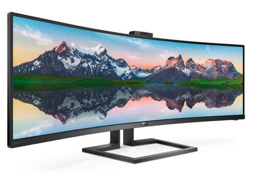 Philips 49 inch curved monitor 499p9h, Computers en Software, Monitoren, Zo goed als nieuw, 61 t/m 100 Hz, DisplayPort, HDMI, USB-C