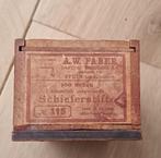 Antiek kistje A.W. Faber Schieferstift, Ophalen of Verzenden, Gebruikt, Verpakking