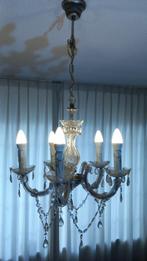 Glitter & Glamour Kroonluchter Hanglamp In Swarovski-Stijl, Huis en Inrichting, Lampen | Hanglampen, Minder dan 50 cm, Gebruikt