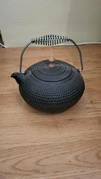Ijzeren theepot, Huis en Inrichting, Keuken | Potten en Pannen, Ophalen, Gebruikt, Rvs