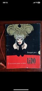 OPGELET: Programma nostalgische revue LIDO PARIJS 1978., Ophalen of Verzenden