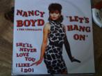 nancy boyd / cappello's - let's hang on 3a, 7 inch, Single, Ophalen of Verzenden, Zo goed als nieuw